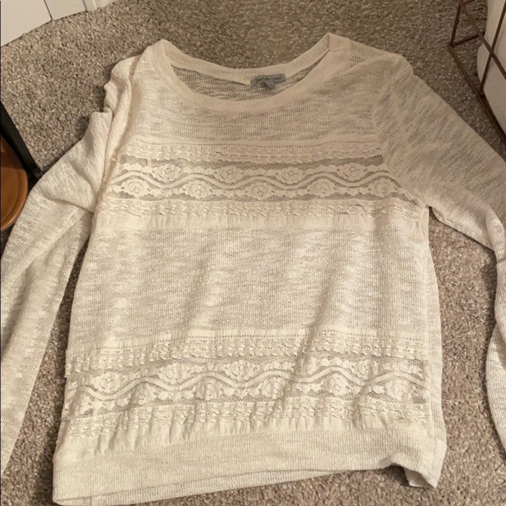 Cream colored sweater